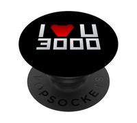 Men's Women's Kids Love Graphic Design Tees - I Love You PopSockets PopGrip Adhésif