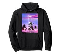 Men's Women's Kids Miami Florida Paradise Graphic Design Sweat à Capuche