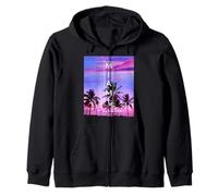 Men's Women's Kids Miami Florida Paradise Graphic Design Sweat à Capuche
