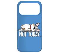 Mens Womens Kids Not Today Nap Cardigan Blue Merle Corgi Dog Coque pour iPhone 17 Pro Max