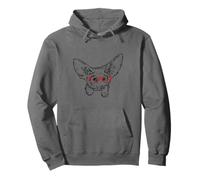 Mens Womens Kids Red Glasses Illustration Fennec Fox Lover Sweat à Capuche