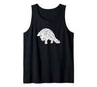 Mens Womens Kids Retro Vintage Endangered Pangolin Lover Débardeur