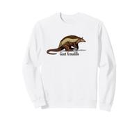 Mens Womens Kids Retro Vintage Illustration Giant Armadillo Sweatshirt