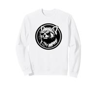 Mens Womens Kids Retro Vintage Sunglasses Red Panda Lover Sweatshirt
