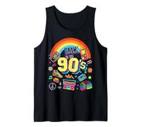 Men's Women's Kids Vintage Retro Back to 90's Graphic Design Débardeur
