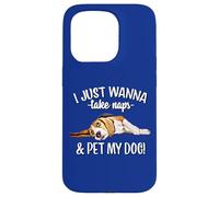 Mens Womens Kids Wanna Take Naps and Pet My Beagle Dog Lover Coque pour iPhone 15 Pro