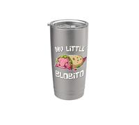Mens Womens Meme Burrito My Little Blobito Blobfish Lover Gobelet isotherme en acier inoxydable double paroi