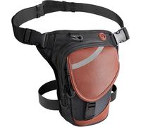 Men's Women's Motorcycle Leg Bag,Waterproof Leather Leg Pouch With Reflective Sports Belt Bags Multifunctional Drop Leg Bag For Travel Running Cycling,Black,Taille Unique,Fashion.