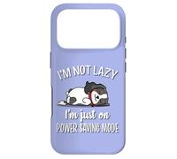 Mens Womens Not Lazy Power Saving Tri Color Cavalier Mom Coque pour iPhone 17 Pro