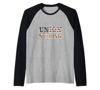 Mens Womens Patriotic American Flag Union Thug Rep Manche Raglan