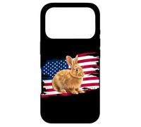 Mens Womens Patriotic USA American Flag 4th July Bunny Lover Coque pour iPhone 17 Pro