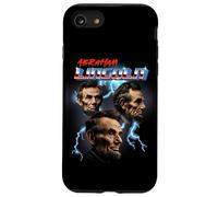 Mens Womens Retro 80s Heavy Metal Rock Band Abraham Lincoln Coque pour iPhone SE (2020) / 7/8