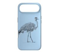 Mens Womens Retro Illustration Vintage Flightless Emu Lover Coque pour iPhone Air