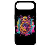 Mens Womens Retro Vintage 80s 90s Sunglasses German Shepherd Coque pour iPhone Air