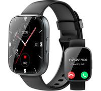 Men's Women's Smart Watch, 1.95 Inch Smartwatch With Bluetooth Calling, 100+ Sports Modes, Smart Watch With Pedometer/Sleep/Heart Rate Monitor, Waterproof Ip68 Sports Watch For Android Ios