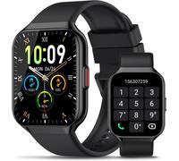 Men's Women's Smart Watch With Bluetooth Calling, 1.96 Inch Hd Smartwatch, 113+ Sports Modes, Ip68 Waterproof Sport Smart Watch With Sleep/Heart Rate Monitor/Pedometer, For Android/Ios