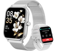 Men's Women's Smart Watch With Bluetooth Calls, 1.85 Inch Screen Smart Watch With Heart Rate, Spo2, Sleep, Pedometer, Ip67 Waterproof Fitness Watch Compatible With Android Ios