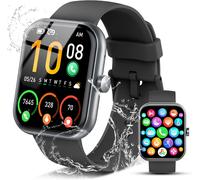 Men's Women's Smart Watch With Bluetooth Calls, 1.96 Inch Hd Smartwatch With 110+ Sports Modes/Pedometer/Sleep/Heart Rate Monitor, Waterproof Ip68, Smart Watch Bracelet For Android Ios
