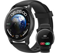 Men's Women's Smart Watch With Bluetooth Calls, 44 Mm Sports Watch With 5atm Waterproof, 100+ Sports, Sleep, Heart Rate, Pedometer, Smartwatch For Android & Iphone, Black, Sr3