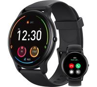 Men's Women's Smart Watch With Bluetooth Calls, Sports Watch With 100+ Sports, Ip68 Waterproof, Sleep Monitor, Heart Rate Monitor, Pedometer, Smartwatch For Android Ios, Sprod1, Black