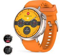 Men's Women's Smartwatch With Voice Assistant Call, 1.52 Inches Round Hd Screen Sport Smartwatch Ultra With 120+ Sports Modes, Pedometer, Calories, Notification/Sleep, Compatible With Android Ios