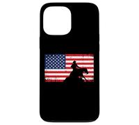 Mens Womens USA Flag America Patriotic Reining Horse Shirt Coque pour iPhone 13 Pro Max