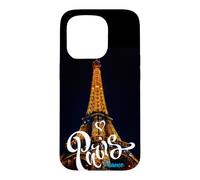 Men's Women's Youth Real Paris France Eiffel Tower Graphic Coque pour iPhone 15 Pro