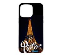 Men's Women's Youth Real Paris France Eiffel Tower Graphic Coque pour iPhone 15 Pro Max