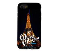 Men's Women's Youth Real Paris France Eiffel Tower Graphic Coque pour iPhone SE (2020) / 7/8