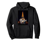 Men's Women's Youth Real Paris France Eiffel Tower Graphic Sweat à Capuche