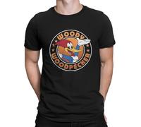 Men's Woodpecker Awesome Pure Captain Caveman Adventures T Shirt Black M