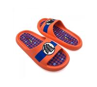 (Mens X-Large (13/14),Orange)Dragon Ball Z Kame Symbol Men's Cloud Comfort Foam Slide Sandals