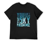 Men's You Can't Take The Sky from Me Firefly T-Shirts Black XL