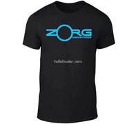 Men's Zorg Industries T-Shirt - Gift Fiction Movie Science Film SC-FI Comic Harajuku Funny Unisex Short Sleeve T-Shirt Black M
