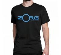 Men's Zorg Industries T Shirt The Fifth Element Bruce Willis Sci FI Movie Clothes Funny O Neck Tees PS Size T-Shirts