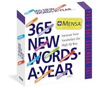 Mensa® 365 New Words-a-Year Page-A-Day® Calendar 2027