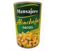 Mensajero Alcachofas Dados, Dés d'Artichauts, Grande Boîte 3 kg, Format Professionnel