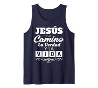 Mensajes Biblicos Dios Jesus Espanol Espagnol pour chrétiens Débardeur