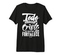 Mensajes Biblicos Dios Jesus Espanol Espagnol pour Chrétiens T-Shirt Haut de Gamme