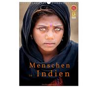 Menschen in Indien (Wandkalender 2026 DIN A3 hoch), CALVENDO Monatskalender: Farbenfrohe Portraits von Menschen in Indien