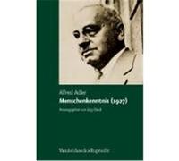 Menschenkenntnis 1927, Alfred Adler Studienausgabe Alfred Adler (Auteur)
