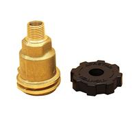 MENSI QCC1 Acme Adaptateur de cylindre de propane avec filetage mâle NPT de 6,35 mm avec roue à main gratuite