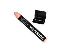 Menside, Véritable Cache Barbe, stick Make-Up Fond De Teint, Couleur Nordico, Haut Pouvoir Couvrant, Avec Étui, Fabriqué En France