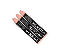 Menside, Véritable Cache Barbe, stick Make-Up Fond De Teint, Lot de 3 Nordico, Haut Pouvoir Couvrant, Camoufle, Fabriqué En France