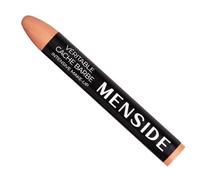 Menside - Véritable Cache Barbe - Stick Make-Up Fond de Teint Professionnel pour Homme - Haut Pouvoir Couvrant - Camoufle Imperfections et Ombre de Barbe Naissante - Fabriqué en France