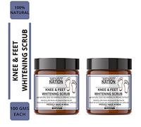 Mensonation Gommage pour genoux, exfolie, éclaircit, élimine les peaux mortes et les taches sombres, anti-imperfections, nourrit, guérit, lisse, tonifie, raffermit, hydrate et adoucit la peau 100 g (2
