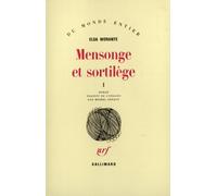 Mensonge et sortilège, tome 1