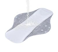 Menstrual Pad For Women - Cotton 22x28cm | Soft Breathable Leak Proof Towel, Reusable Cloth Sanitary Pad | Comfortable Hygiene Protection For Postpartum Elderly Teens Girls Daily Use