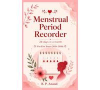 Menstrual Period Recorder: 28 Days in a Month for Five Years 2026 to 2030