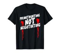 Menstruation, Pas négociation, période Amusante, Design Punk T-Shirt